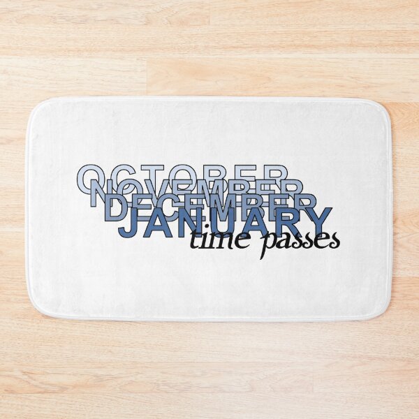 Item preview, Time Passes, with blue tint designed and sold by lookinpretty.