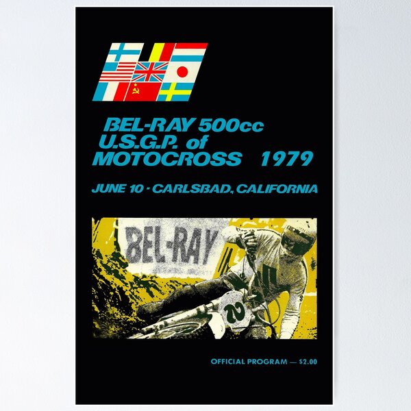 U.S.G.P. of Motocross  Poster