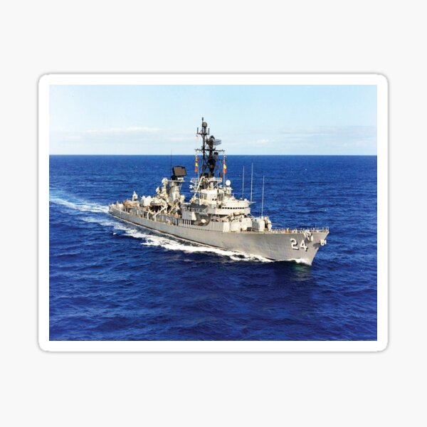 USS WADDELL (DDG-24) SHIP'S STORE Sticker