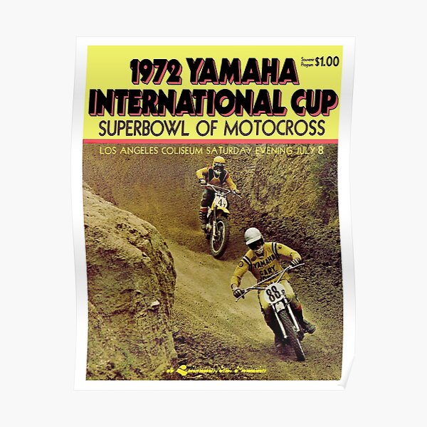 Stadium Motocross Poster