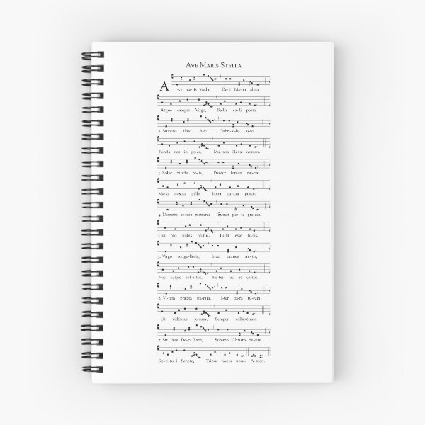 Item preview, Ave Maris Stella (all verse) (vertical) designed and sold by ktmime.