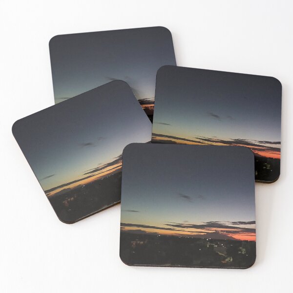 Item preview, Beautiful Sunset with Forest Mountain Horizon Photograph designed and sold by Design-Maniya.