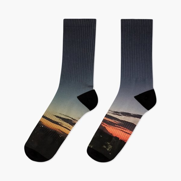 Item preview, Beautiful Sunset with Forest Mountain Horizon Photograph designed and sold by Design-Maniya.