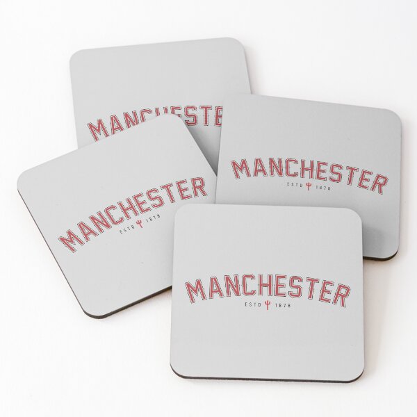 Item preview, Manchester Retro Typography - MUFC Unofficial Merch designed and sold by StalkingUnited.