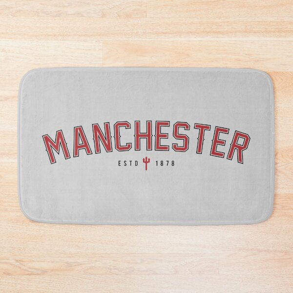 Item preview, Manchester Retro Typography - MUFC Unofficial Merch designed and sold by StalkingUnited.