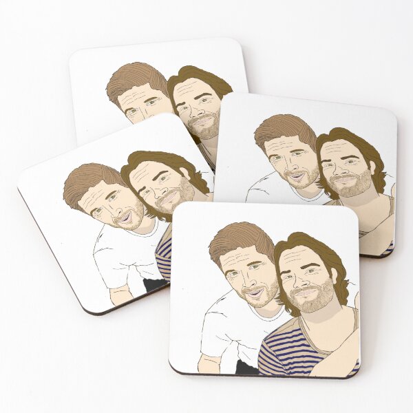 Item preview, Jensen Ackles y Jared Padalecki (Sam y Dean) designed and sold by swanspirate520.