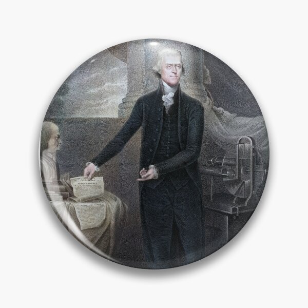 Artikelvorschau, Präsident Thomas Jefferson und Unabhängigkeitserklärung entworfen und verkauft von billduncan.