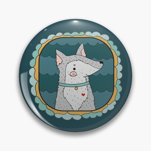 Item preview, Little Wolf Dog designed and sold by PetiteMarket.