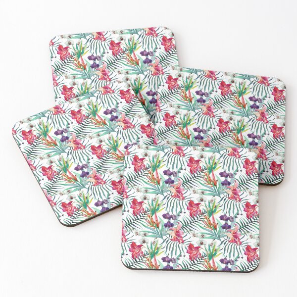 Item preview, Tropical Flowers and Leaves designed and sold by RaianasHome.