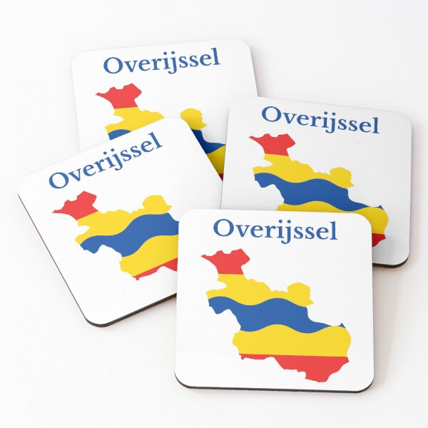 Item preview, Overijssel Province Map flag , Netherlands. designed and sold by marosharaf.