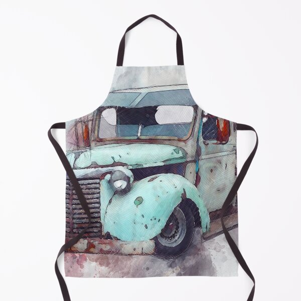 Item preview, Vintage American Pickup Truck. Step Side Tray. Watercolor designed and sold by shirtdan.