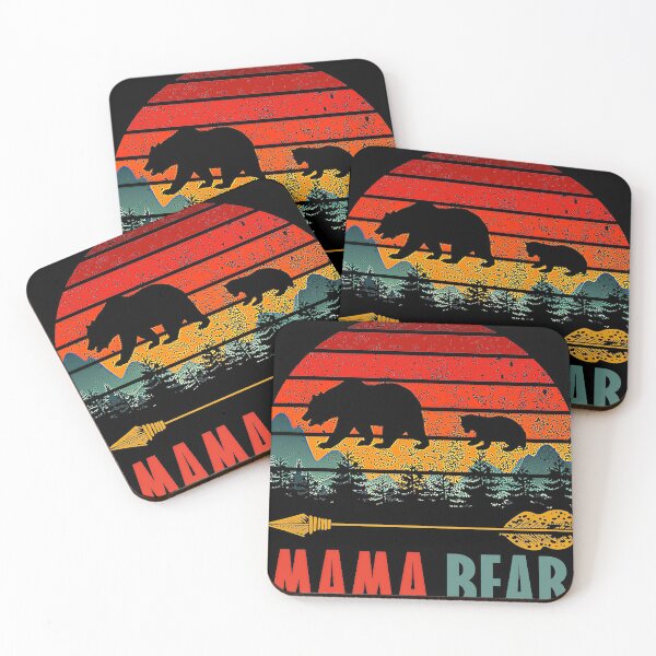 Item preview, retro vintage mama bear T-Shirt designed and sold by BamfordDB11.