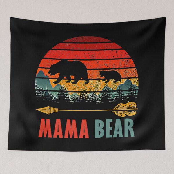 Item preview, retro vintage mama bear T-Shirt designed and sold by BamfordDB11.
