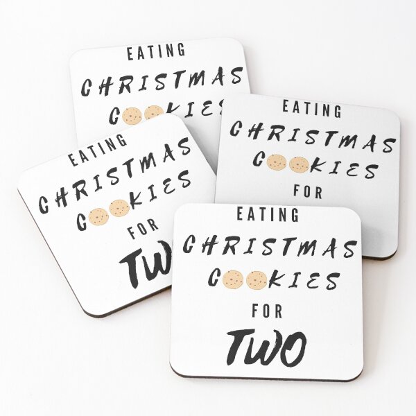 Item preview, Eating Christmas Cookies for Two designed and sold by travelnerd.