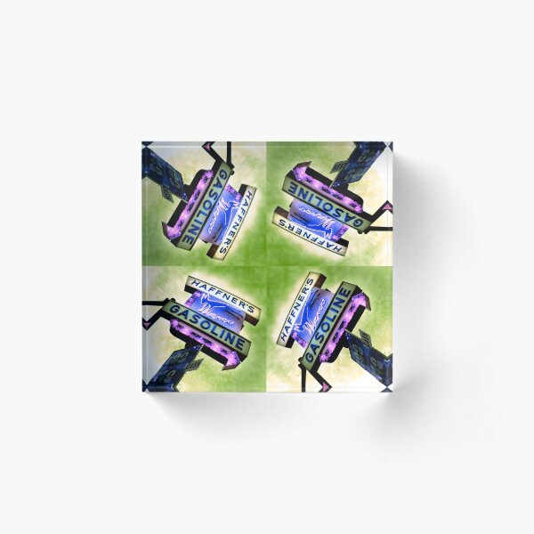 It Kicks Acrylic Block