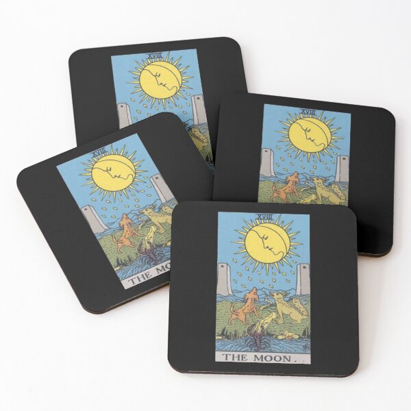 Item preview, Rider-Waite Tarot, The Moon designed and sold by kushynight.