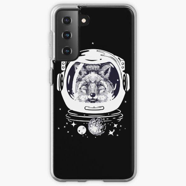 Space Foxes In Spacesuit Samsung Galaxy Soft Case