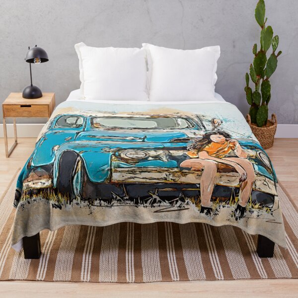 Item preview, Vintage American Pickup Truck. Watercolor. Illustration. designed and sold by shirtdan.