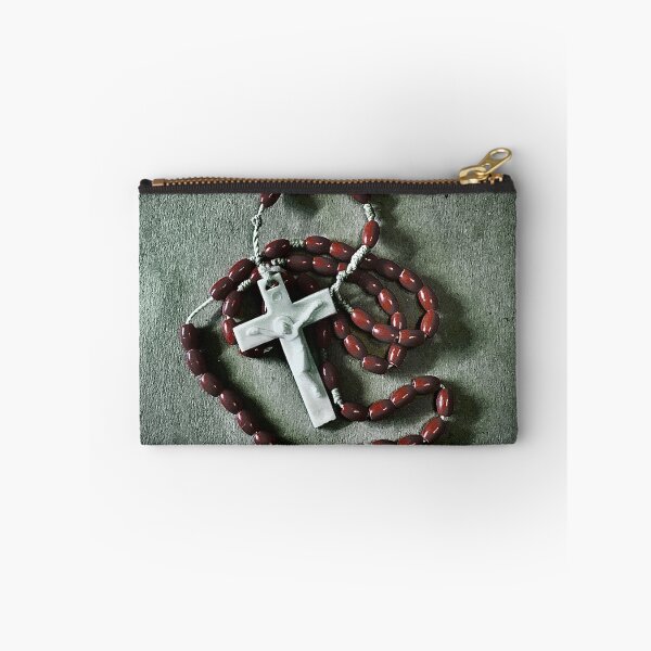 Item preview, Red Bead Crucifix  designed and sold by sandpiperstudio.