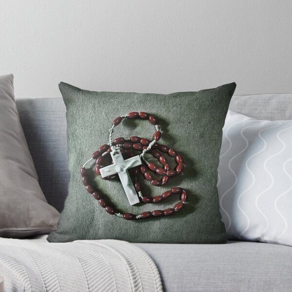 Item preview, Red Bead Crucifix  designed and sold by sandpiperstudio.