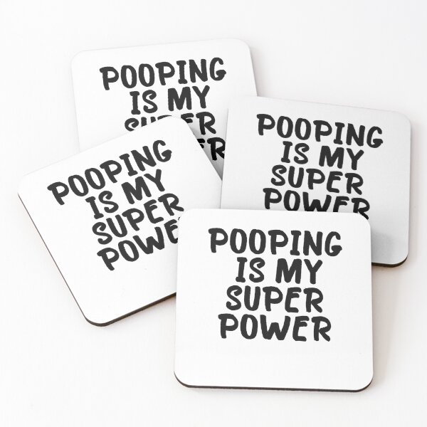 Item preview, Pooping is my Super Power designed and sold by popculturechick.