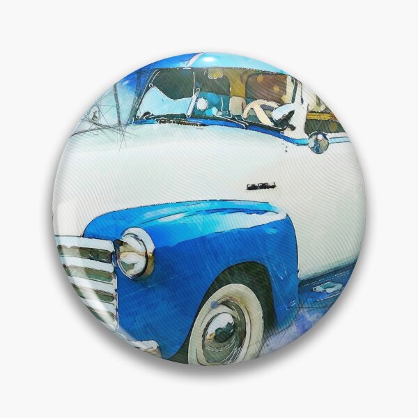 Item preview, Vintage American Pickup Truck. Watercolor. Illustration. designed and sold by shirtdan.