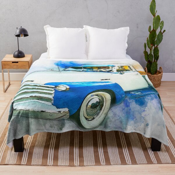 Item preview, Vintage American Pickup Truck. Watercolor. Illustration. designed and sold by shirtdan.