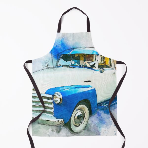 Item preview, Vintage American Pickup Truck. Watercolor. Illustration. designed and sold by shirtdan.