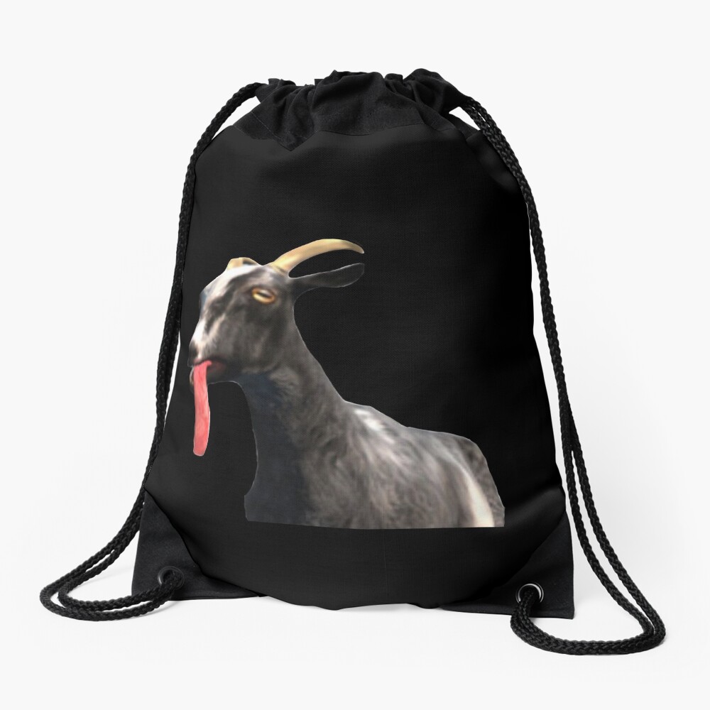 Goat Simulator Drawstring Bag