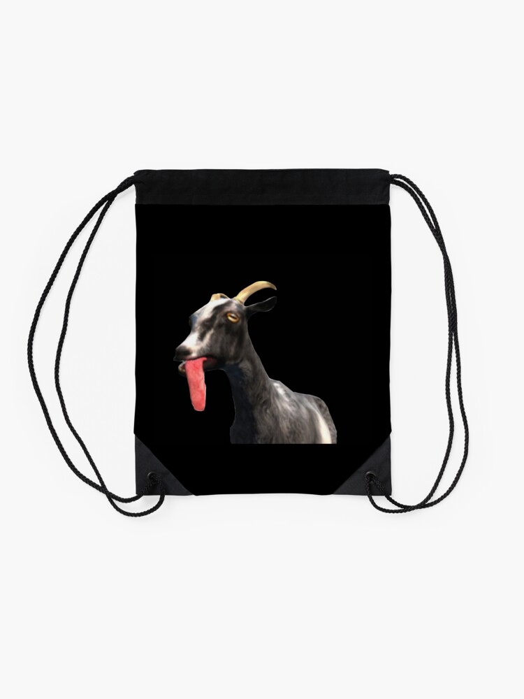Alternate view of Goat Simulator Drawstring Bag