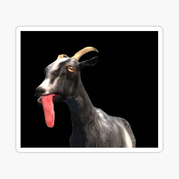 goat simulator game red circle