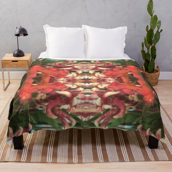 Item preview, Dancing Kangaroo Paws of Criterion Street - Flaming Red and Green, Christmas 2020 designed and sold by RoseAromas.