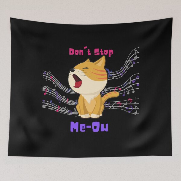 Item preview, Don't Stop Me-ow Singing Cat designed and sold by Paradox Gifts.