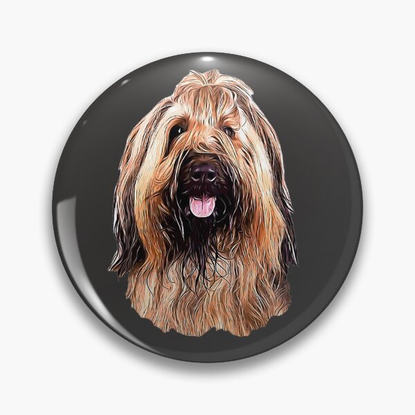 Item preview, Briard with Style! designed and sold by ElegantCat.