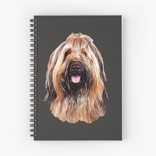 Item preview, Briard with Style! designed and sold by ElegantCat.