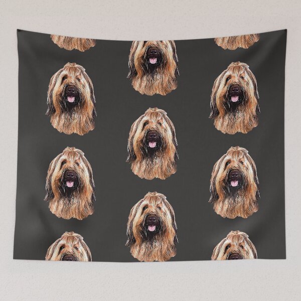 Item preview, Briard with Style! designed and sold by ElegantCat.
