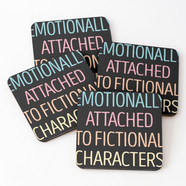 Item preview, Emotionally Attached to Fictional Characters designed and sold by SophNoveltyShop.