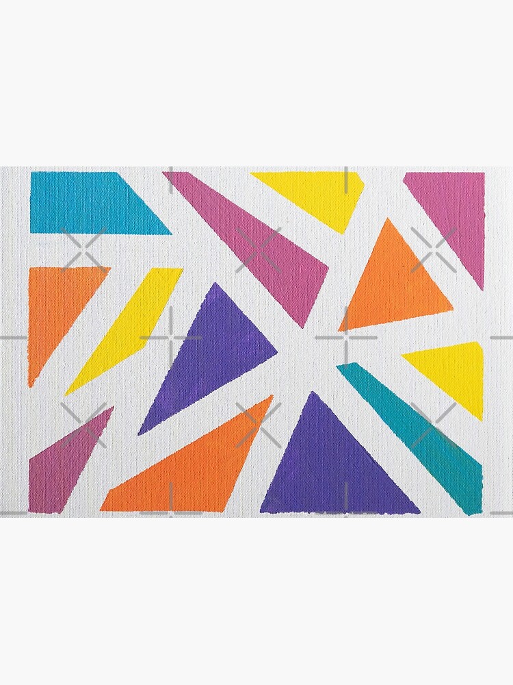 Colorful tape art by hand Jigsaw Puzzle for Sale by ImagesByAmr