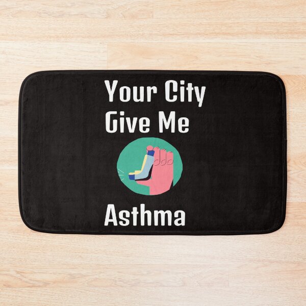 Item preview, Black Your City Gave Me Asthma designed and sold by DamaliePierre.