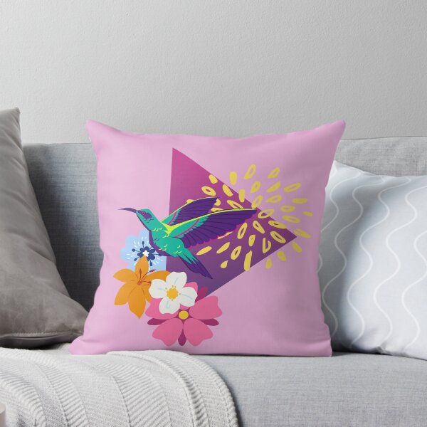 Aperçu de l'œuvre Colibri floral créée et vendue par ManiaTeec.