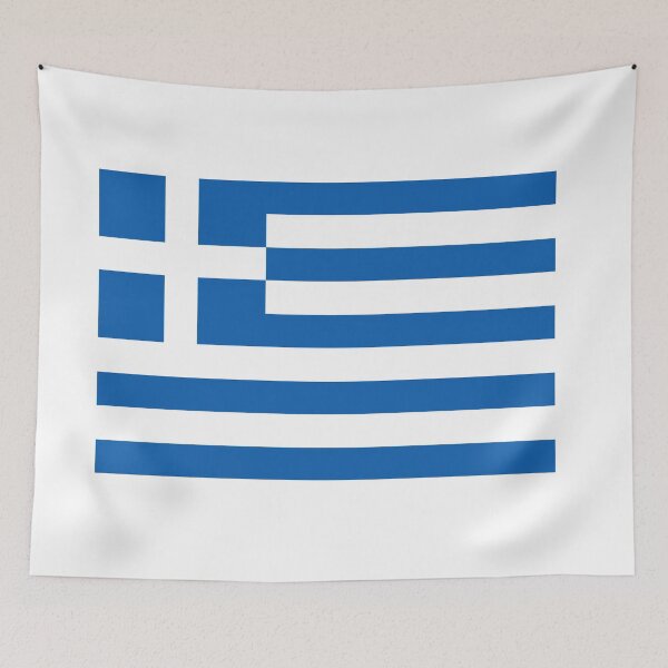 Aperçu de l'œuvre Drapeau grec créée et vendue par MyIdentityShop.