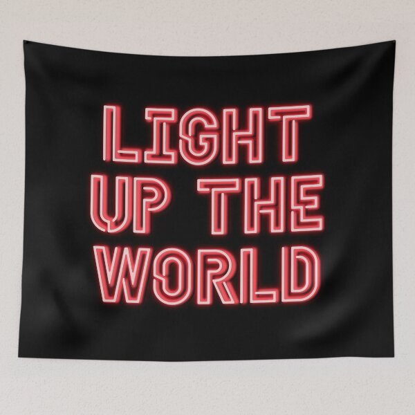 Item preview, Red Light Up The World designed and sold by Elle  Hazlett.