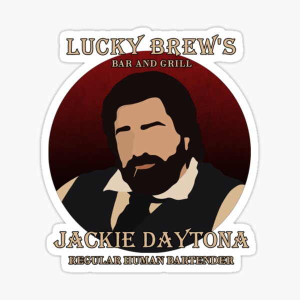 Aperçu de l'œuvre Jackie Daytona Regular Human Bartender Jackie créée et vendue par Loesdegieter.