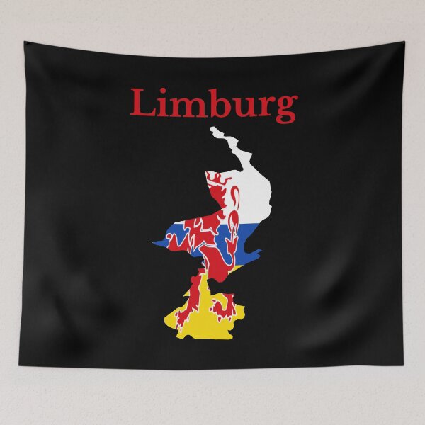 Item preview, Limburg Province Map flag , Netherlands. designed and sold by marosharaf.