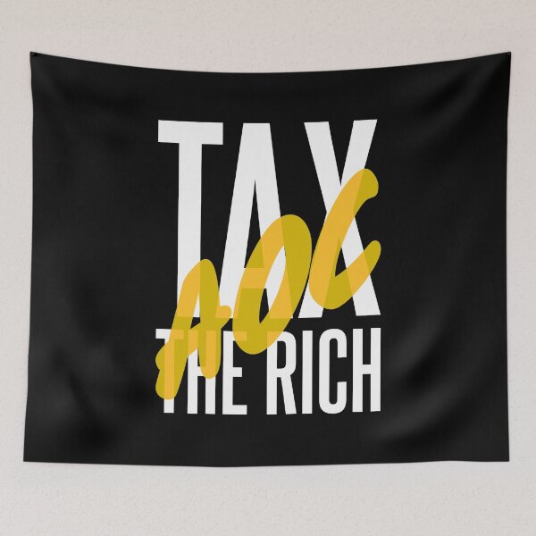 Item preview, Tax the Rich - AOC designed and sold by Leo the Alien.