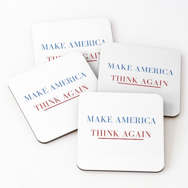Item preview, Make america think again designed and sold by Yasdey Rojas.