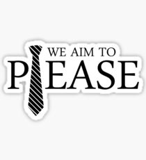 50 SHADES OF GREY - PLEASE Sticker