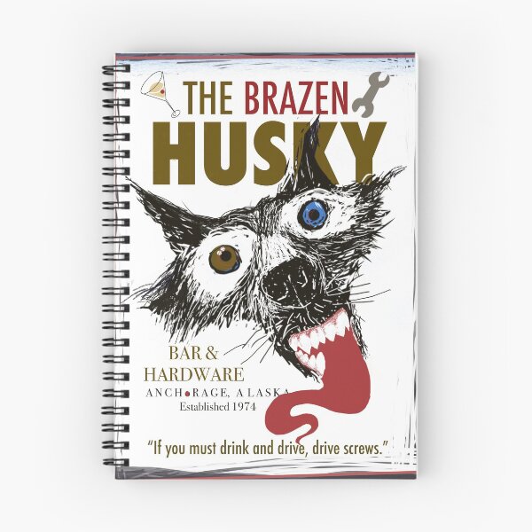 Item preview, The Brazen Husky designed and sold by Frozen Grin.