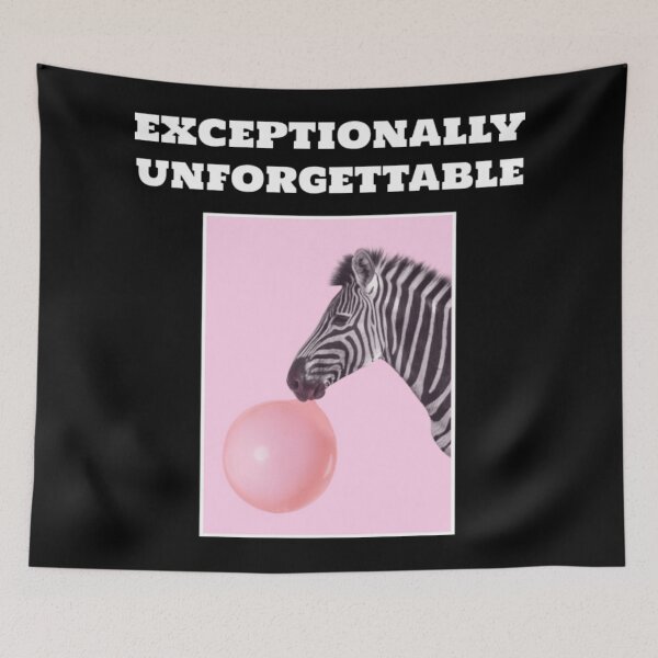 Item preview, Exceptionally Unforgettable Funny Zebra Bubble Gum  designed and sold by FajardoGrace.