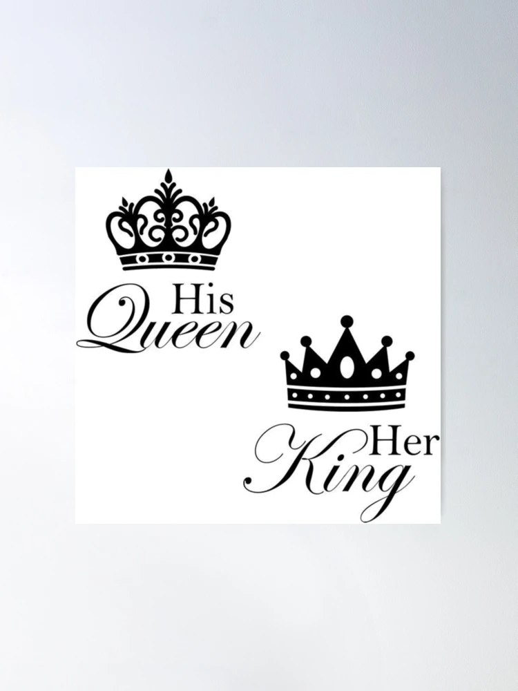 Heroes Inspired King & Queen Lyrics Poster Set Music Print -  Finland